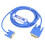 Blue PC TTY PVC Cable for Siemens S5 PLC 6ES5734-1BD20 3