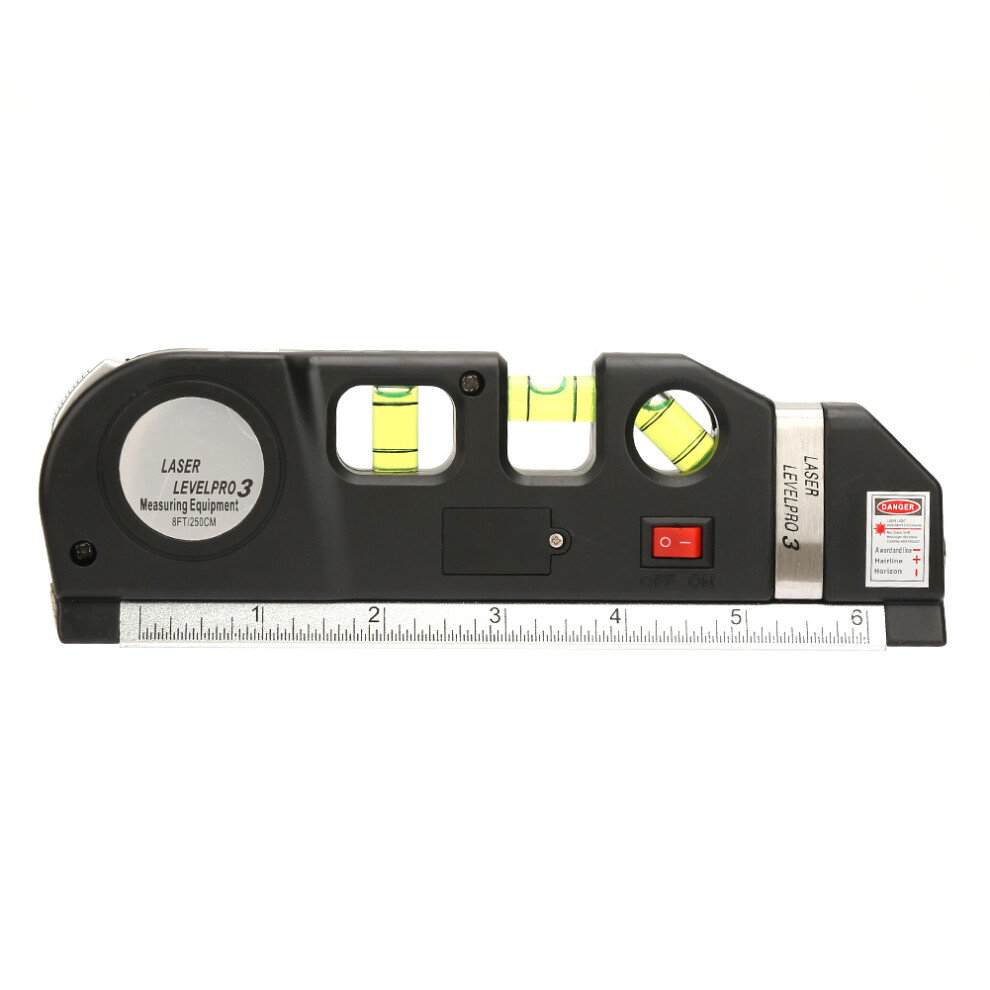 Laser Level Measuring Tape 0-15Cm/0-6Inch 610830940614