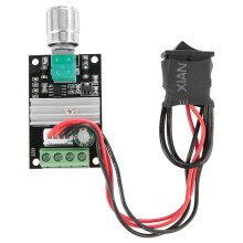 DC 6-28V 3A PWM Motor Controller with Switch