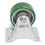 4pcs 3" Heavy Duty Hooded Caster PU Rubber Rigid 3
