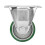 4pcs 3" Heavy Duty Hooded Caster PU Rubber Rigid 4