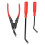 3pcs Car Door Panel Clips Pliers Trim Removal Tool 3