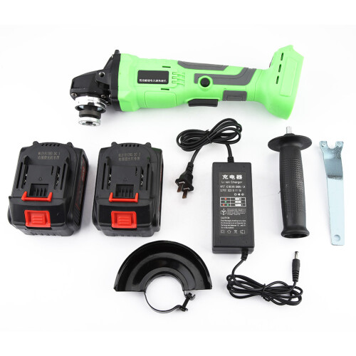 10000mAh Portable Electric Cordless Angle Grinder Lithium Battery 2