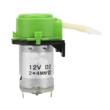 D-2 Peristaltikpumpe 2x4 mm DC 12 V Grün