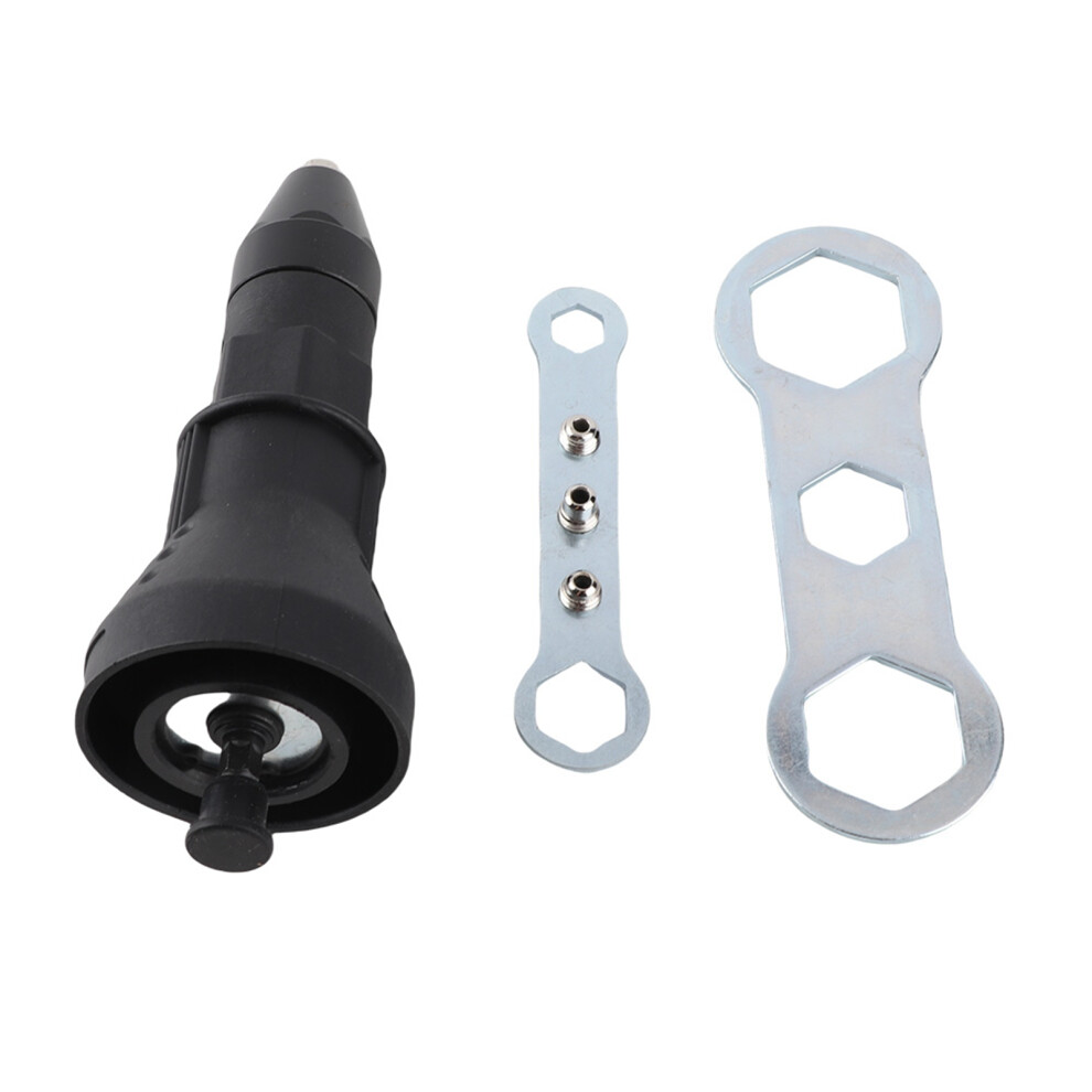Electric Rivet Gun Adapter 2.4~4.8Mm Black 610830938703