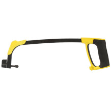 Stainless Steel Hacksaw Frame with Rubber Handle