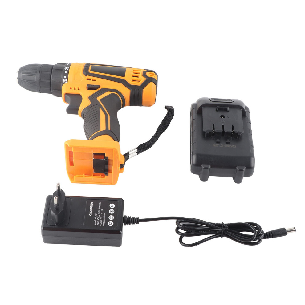 21V 340W Cordless Screwdriver Electric Drill Waterproof Electric Drill 610830939243