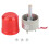 220VAC Drehblinker LED Warnleuchte rot 75mm 1