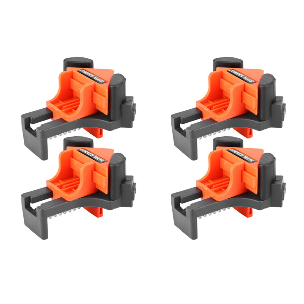 4Pcs 90 Degree Right Angle Corner Clamp Holder Woodworking Tool 610830939410
