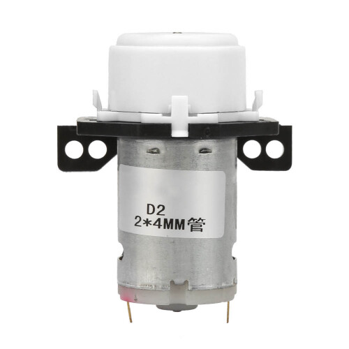 DC6V Mikro-Wasserpumpe Peristaltik 2*4mm (weiß) 1