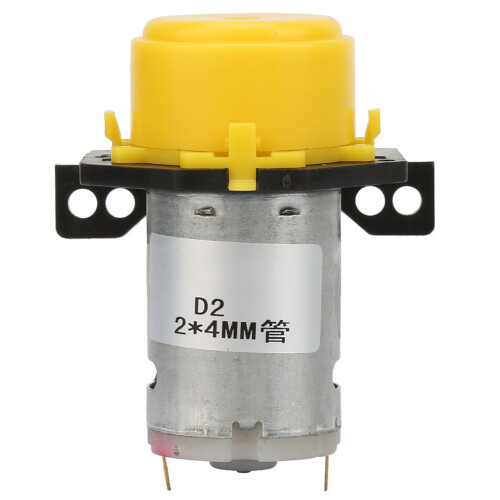 DC6V Mikropumpenperistaltikpumpe 2*4mm Gelb 2