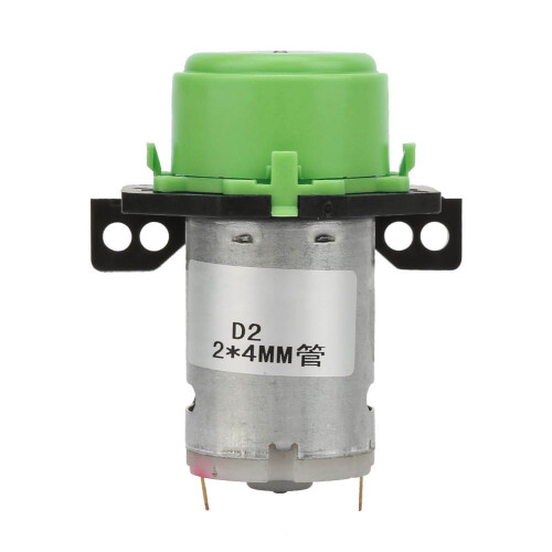 DC6V Mikropumpenperistaltikpumpe 2*4mm Grün 1