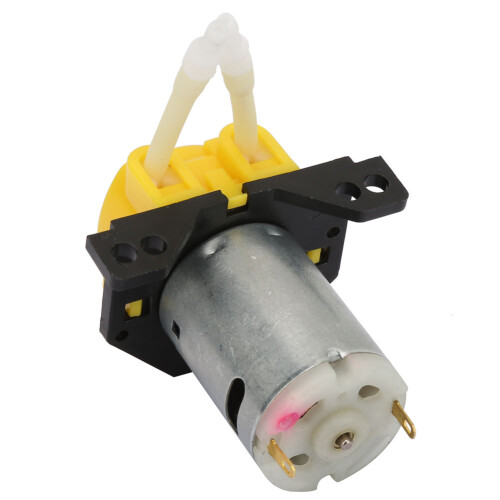 DC6V Mikropumpenperistaltikpumpe 2*4mm Gelb 1