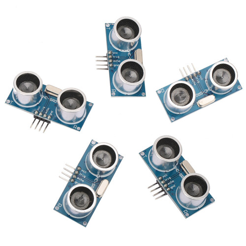 5x HC SR04 Ultraschallsensor für Arduino