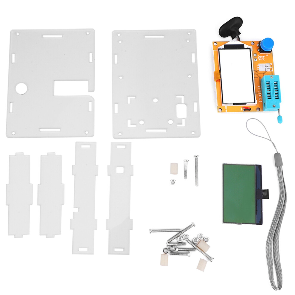 Mega328 Transistor Resistor Capacitor Esr Meter Tester Kit 610830937683
