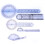 5Pcs 6/8/10inch 360 Protractor Medical Ruler Spinal Goniometer 1