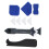 10PCS Caulk Tools Kit Silicone Sealant Remover Shovel Scraper 4