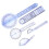 5Pcs 6/8/10inch 360 Protractor Medical Ruler Spinal Goniometer 3