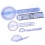 5Pcs 6/8/10inch 360 Protractor Medical Ruler Spinal Goniometer 4