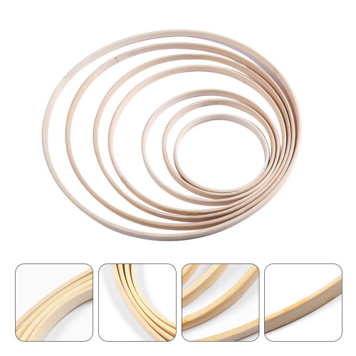 14St Bamboe Droomvanger Ring Set Voor Creatieve Decoratie 2