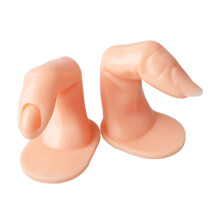 20 Unidades Falsa Para Práctica De Manicura Y Principiantes