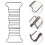1 Soporte Inoxidable Para Tacos, Pancakes Y 8