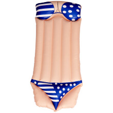 1 Colchoneta Hinchable Con Dibujo De Bikini Para Adultos