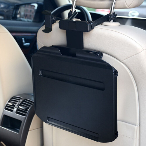 1Set Auto Inklapbare Voor Auto Zwarte ABS Aluminium Organizer 2