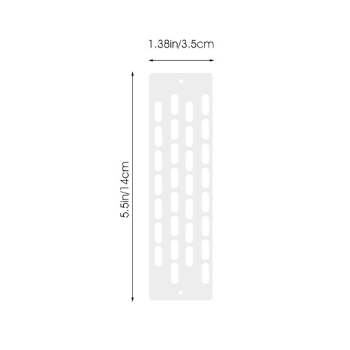 50 Pièces Plaque Anti- À Multiples Trous Pour Ruche Apiculture 1