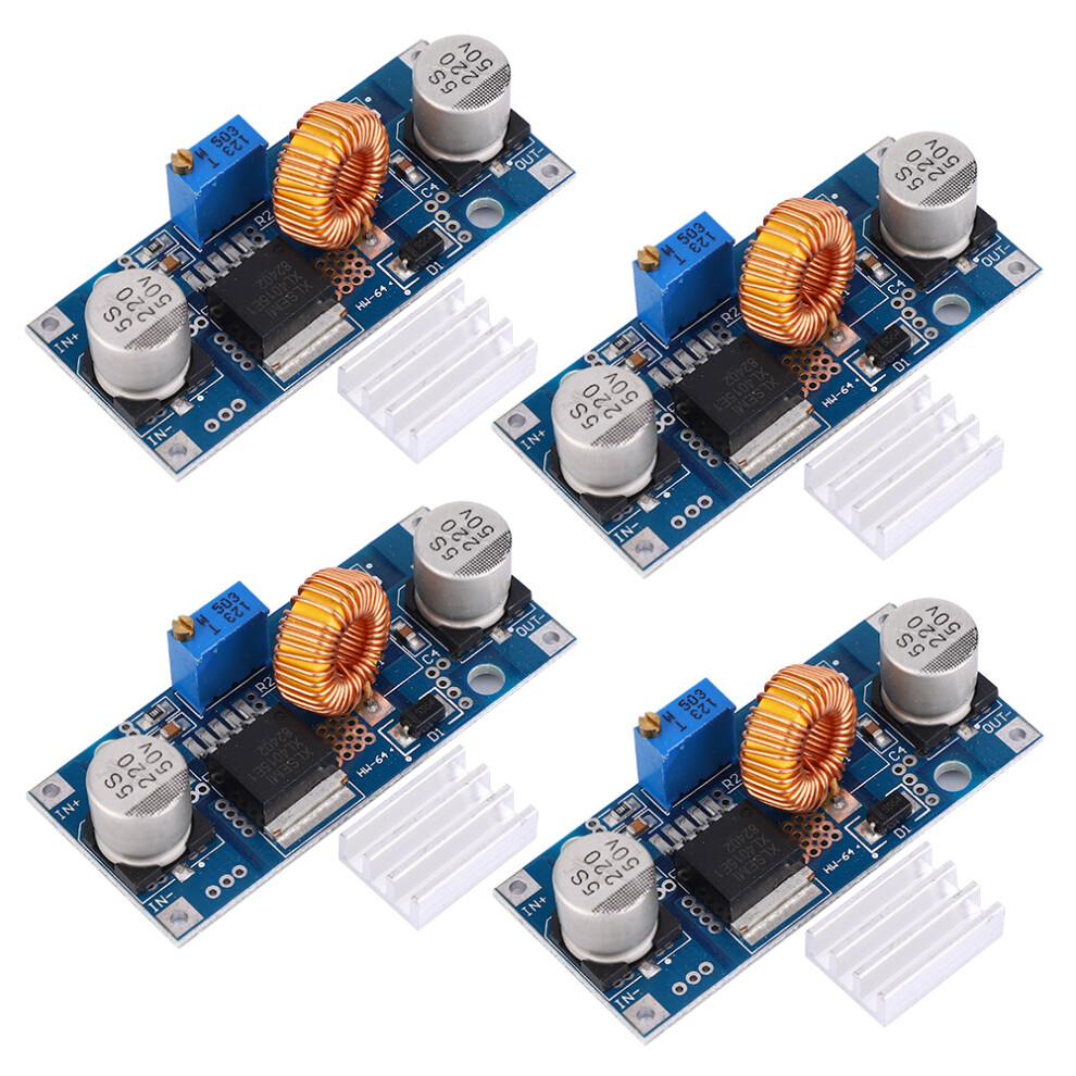 4Pcs Step Down Power Supply Dc Dc Adjustable Converter 5A 4-38V 610830934996
