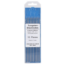 10pcs WC20 Cerium Tungsten Electrode Gray Tip DC TIG 2.4x150mm