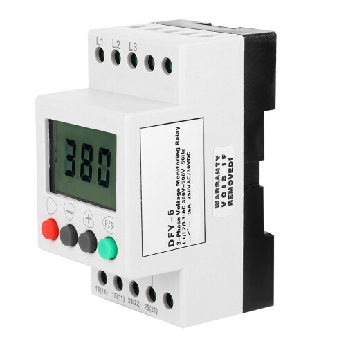 DFY-5 LCD-Spannungsrelais 3-Phasen 1