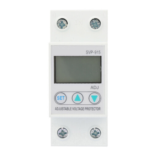 Überspannungsschutz 230VAC 63A mit LCD-Display Einphasig 1