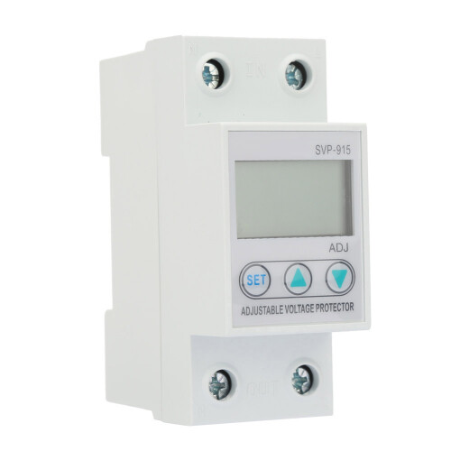 Überspannungsschutz 230VAC 63A mit LCD-Display Einphasig 2