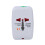 Flammhemmender ABS USB-Reiseadapter 100-240V 10A 2