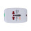 Flammhemmender ABS USB-Reiseadapter 100-240V 10A 4
