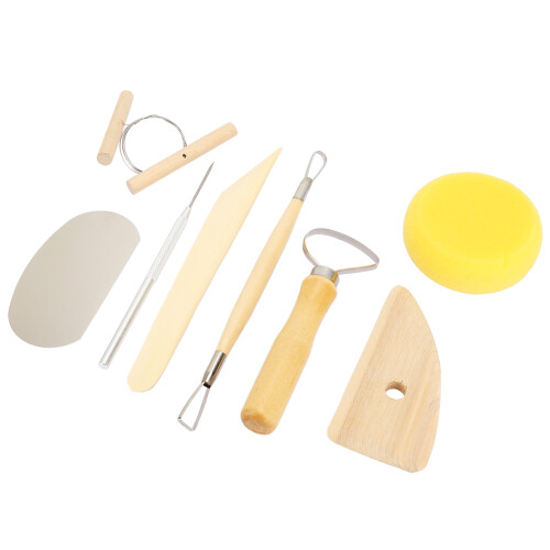 8PCS Clay Sculpting Tools Set for Pottery Hand Making Modeling 1