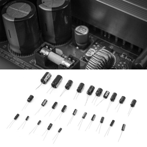 125Stk Elektrolytkondensator-Set 16-50V 47-1000µF 2