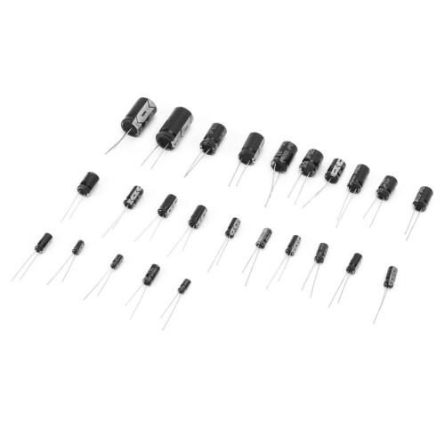 125Stk Elektrolytkondensator-Set 16-50V 47-1000µF 1