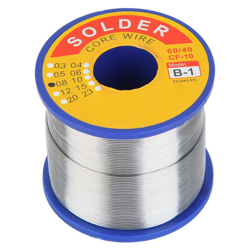 Lötdraht 60/40, 2% Flussmittel, 0,6~1mm, Kernharz (0,8mm) 1
