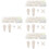 156 Pcs Non-Trace Wall Picture Hooks Hanging Strips Kit 6