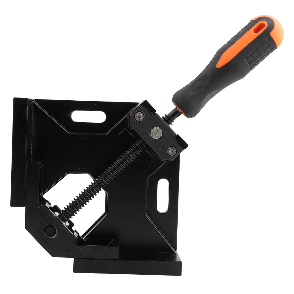 90 Deg Corner Clamp Vice Grip Woodworking Fixture Aluminum (Black) 323163186955