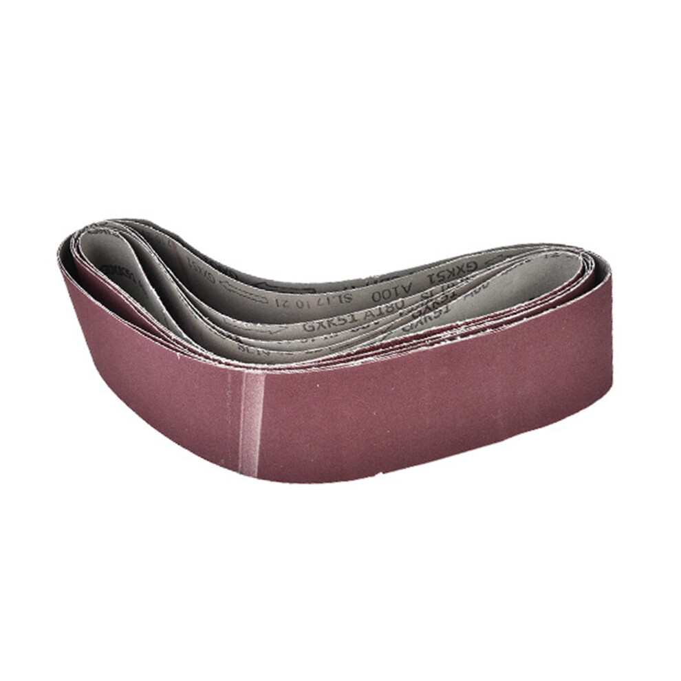 6Pcs 915X100mm Abrasive Sanding Belt Grit 60/80/100/120/150/180 323163187068