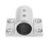 Marine Pipe Rectangular Base Stainless Steel 22mm 4