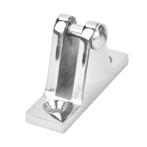 Polierter Deck-Scharnier Edelstahl Boot 60x18mm 2