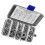 260-teiliges Edelstahl-Scheiben-Set M2.5-M10 5