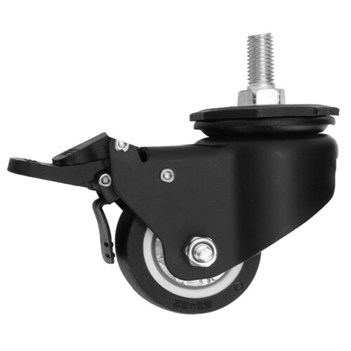 2 Zoll Manganstahl-Rad mit Bremse M12