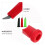3pcs Anti-Skid Ski Pole Tips Replacement for Outdoor Adventures 8