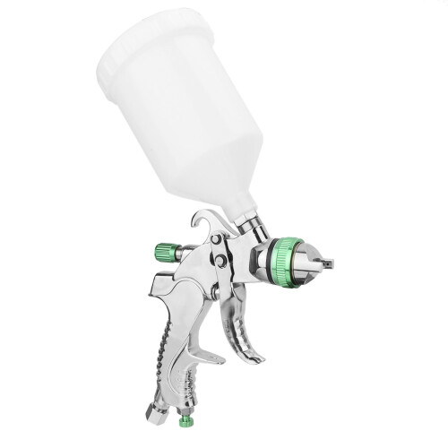 Oil Paint Airbrush High Atomization Spray Gun Press-feed 2