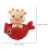 Resin Cattle Ornaments For Car Interior Decoration 7